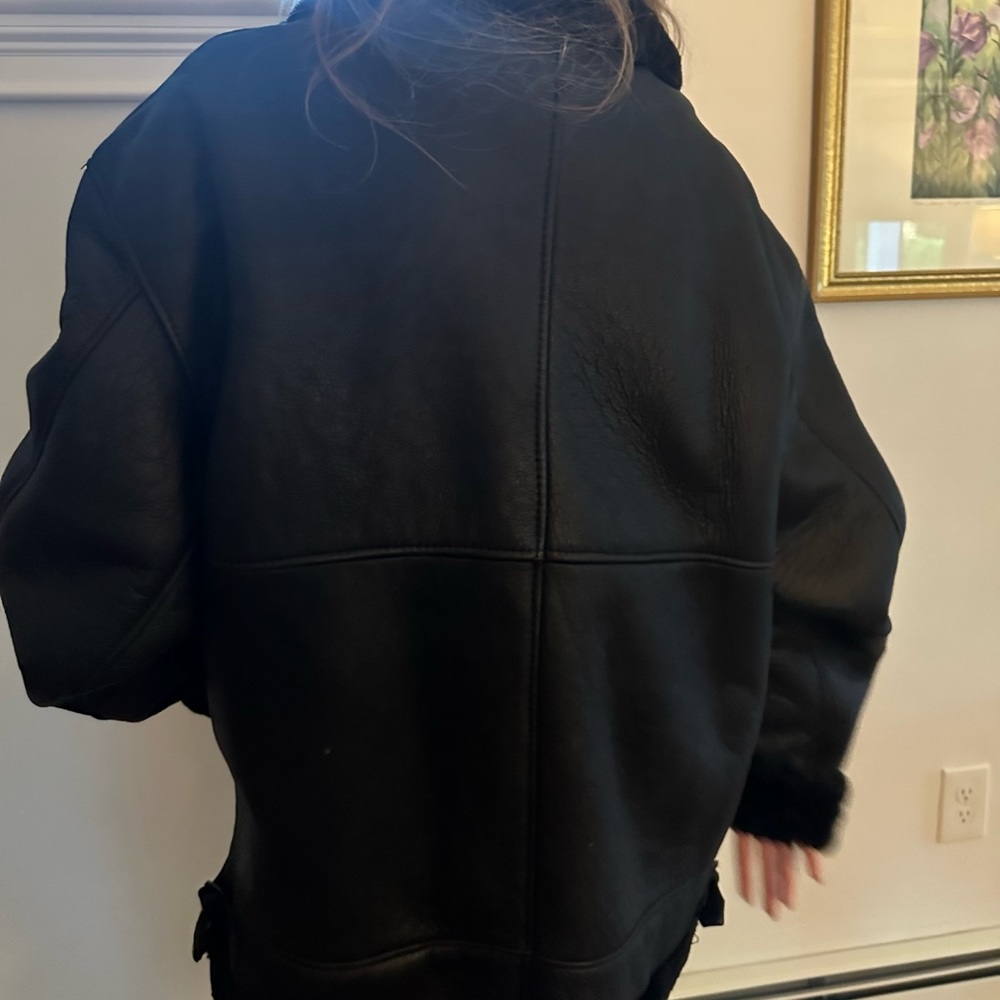 Genuine Shearling/Leather Jacket - image 3